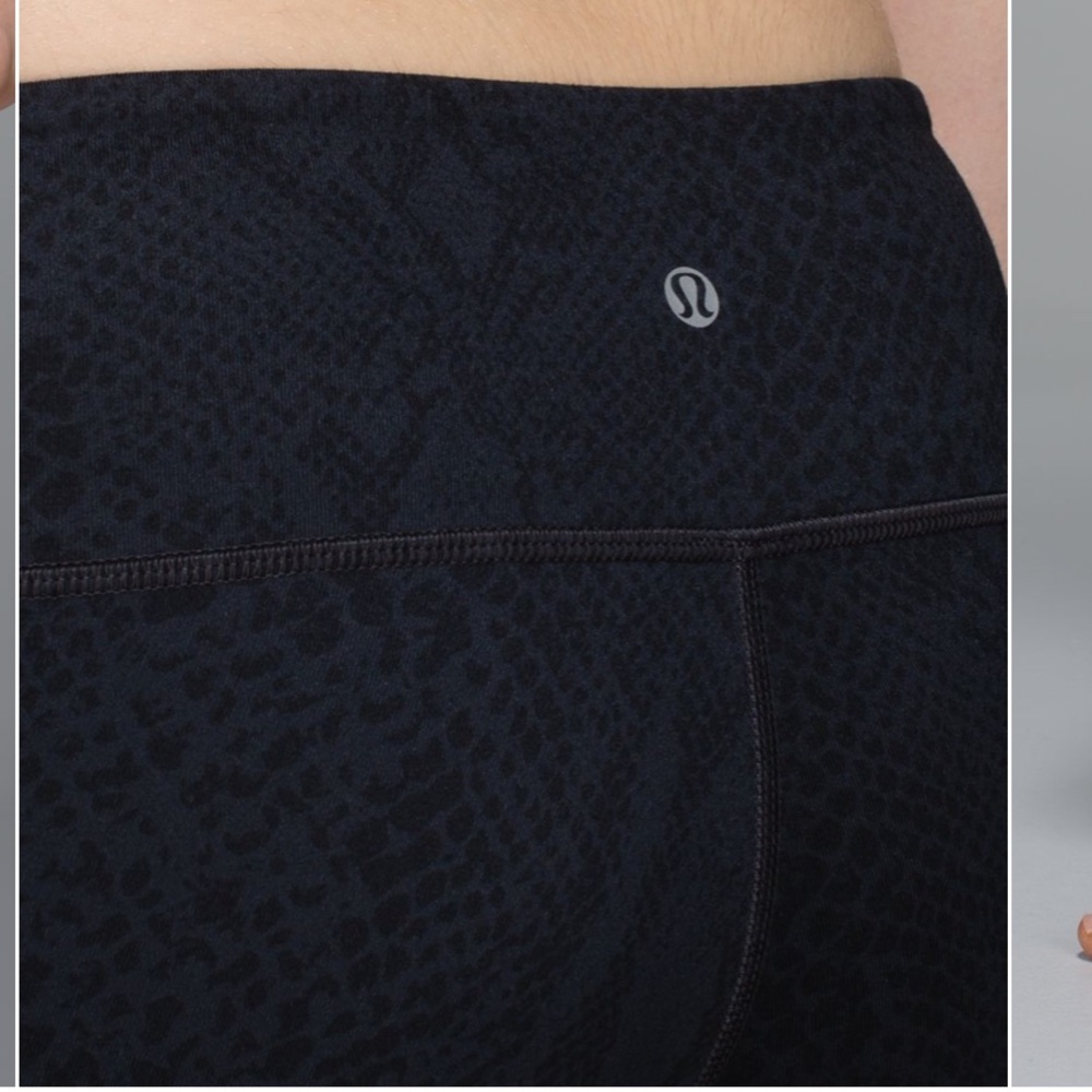 Lululemon Snake Wunder Under Tight 8